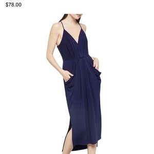 BCBGeneration Faux Wrap Midi Dress